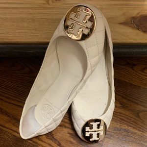 Tory Burch Quilted Reva Ballet Flats